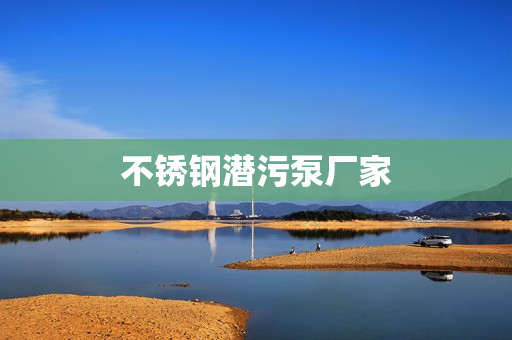 不锈钢潜污泵厂家