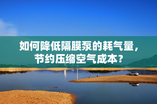 如何降低隔膜泵的耗气量，节约压缩空气成本？