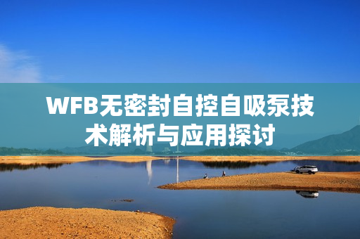WFB无密封自控自吸泵技术解析与应用探讨
