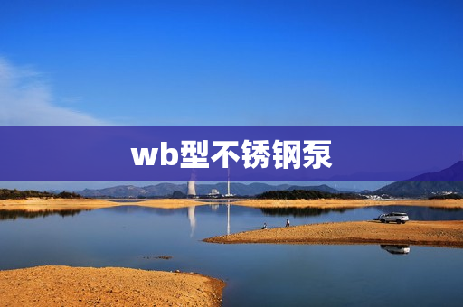 wb型不锈钢泵